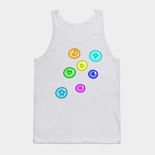 Colorful Candy Pieces Tank Top
